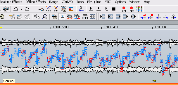 Step 06 - Once setup, hit play to record the transformed envelopes as automation curves